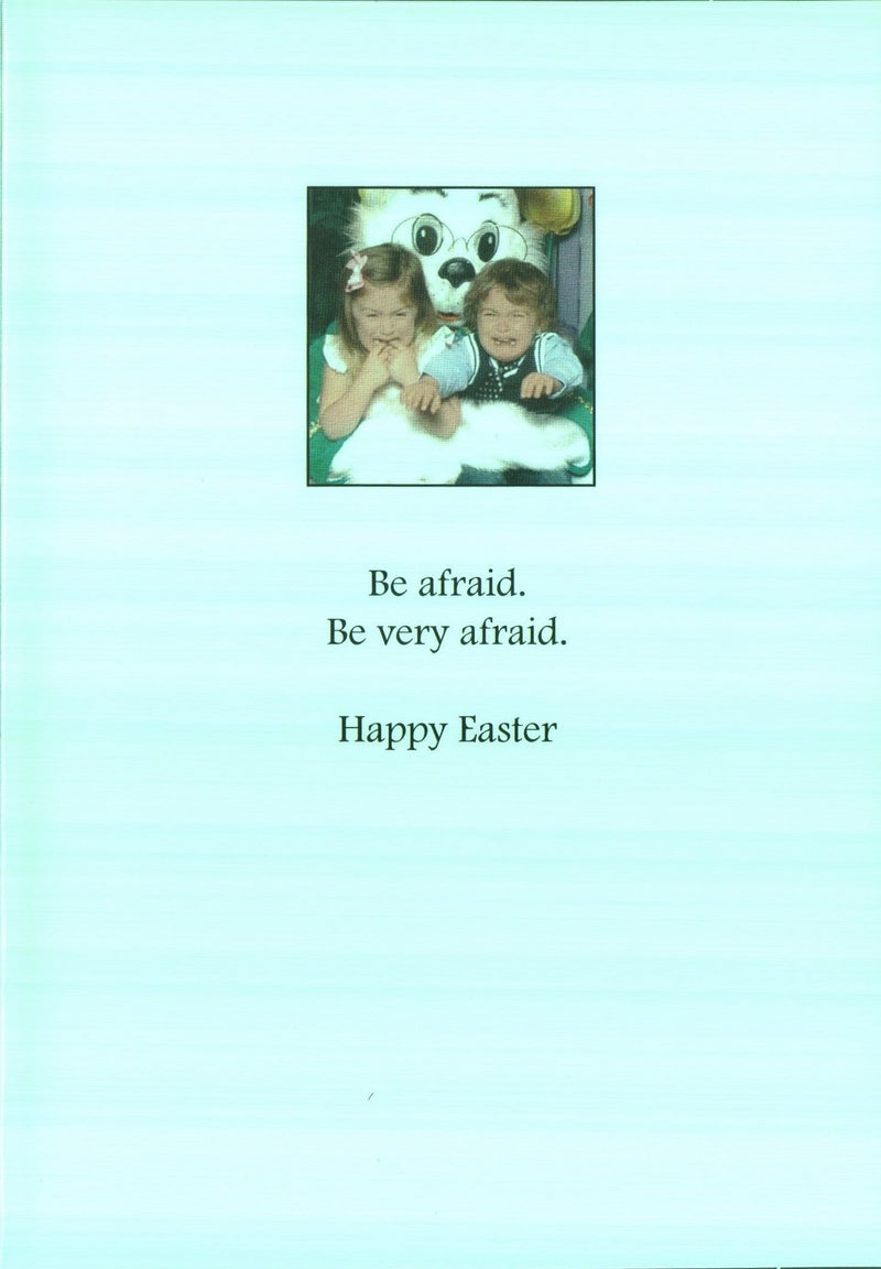 Easter Card - Be Afraid - Shelburne Country Store