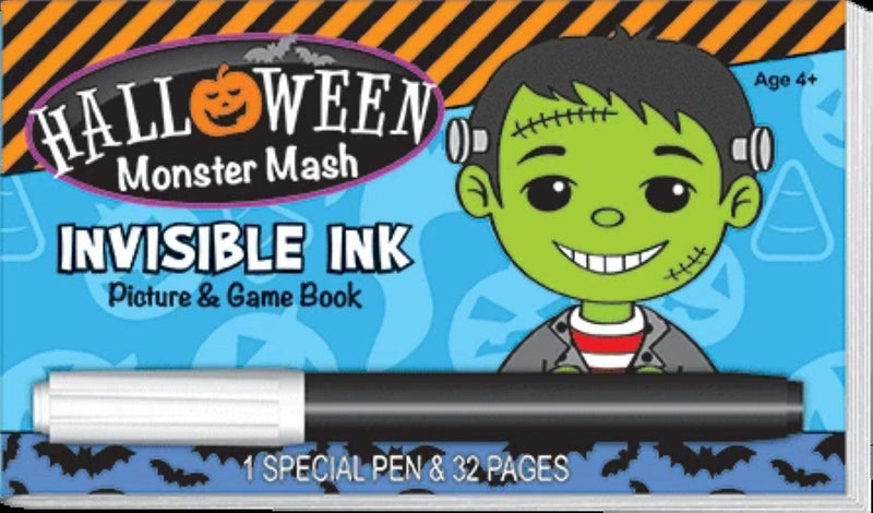 Invisible Ink: Halloween Game Book - - Shelburne Country Store