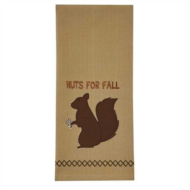 Nuts For Fall Dish Towel - Shelburne Country Store