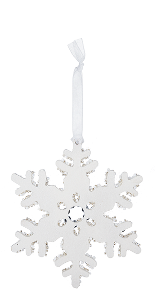 Beaded Snowflake Ornament - Style 1 - Shelburne Country Store