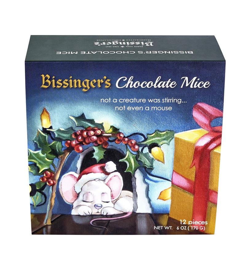 Bissingers Chocolate Mice Ornament - Shelburne Country Store