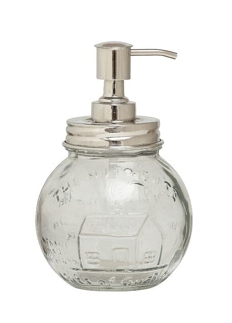 Glass & Metal Soap Pump - 7" - Shelburne Country Store