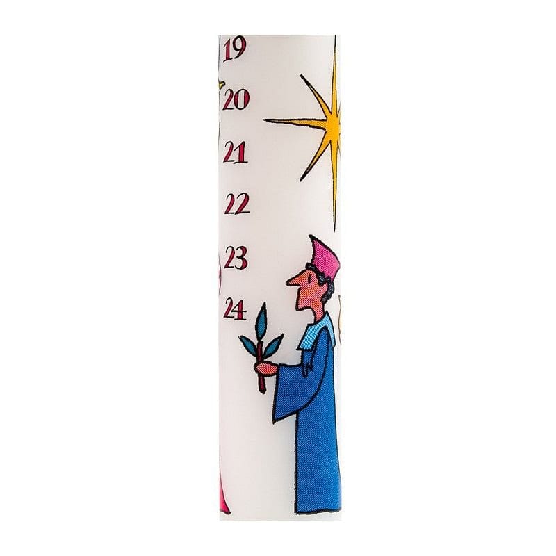 Advent Taper Candle - Three Wise Men - Shelburne Country Store