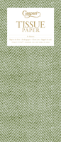 Jute-Green - Tissue Pkg 4 Sheets - Shelburne Country Store