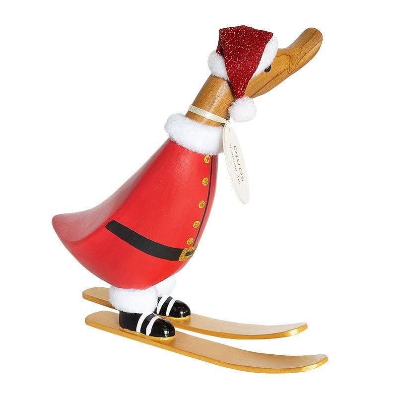 Santa Duck on Skis - Shelburne Country Store