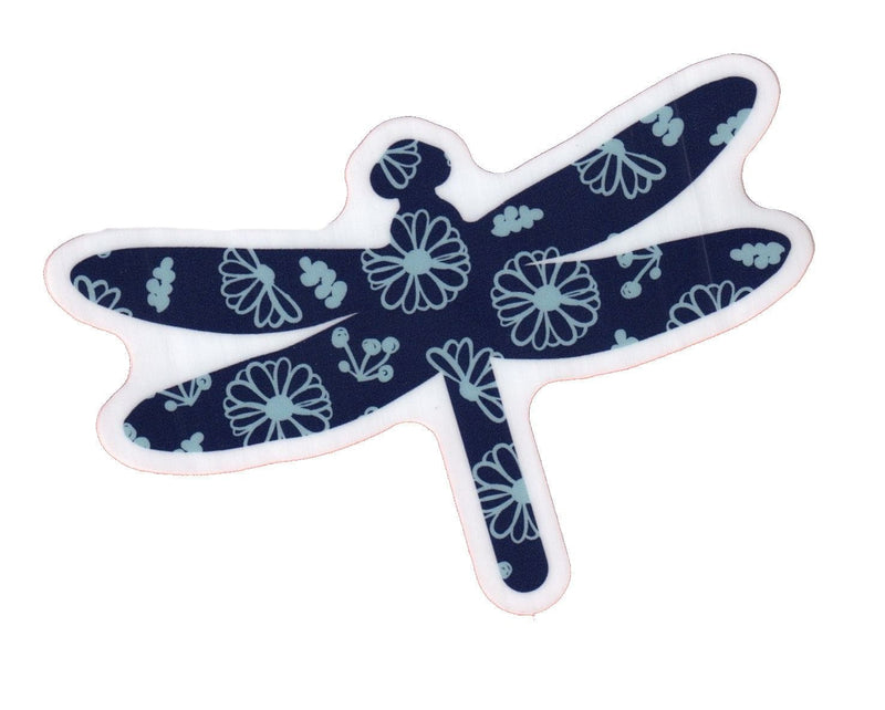 Floral Dragonfly - Sticker - Shelburne Country Store