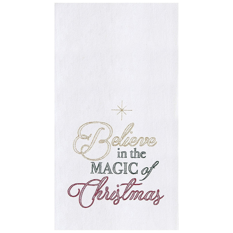 Believe in the Magic of Christmas Towel - Shelburne Country Store