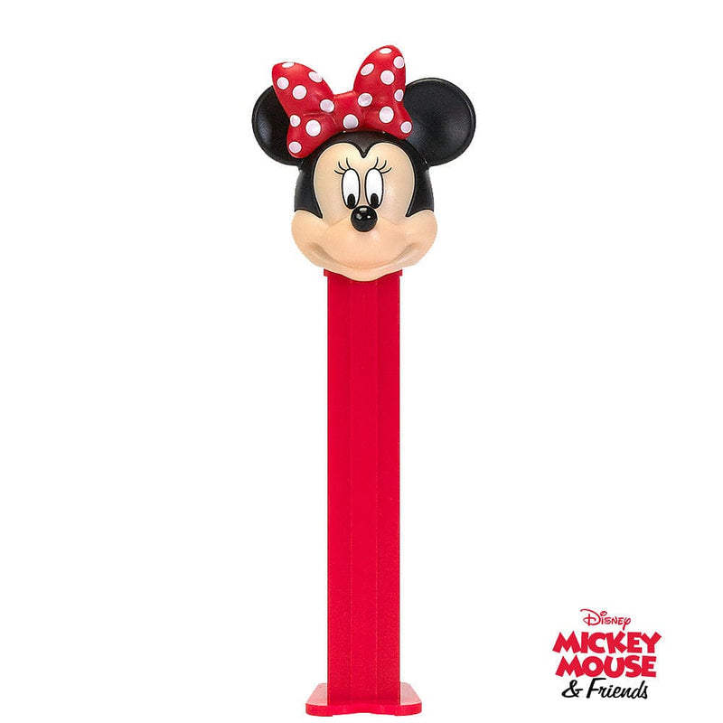Pez Disney Favorites with 3 Candy Rolls -  Minnie Mouse with Polka Dot Bow - Shelburne Country Store