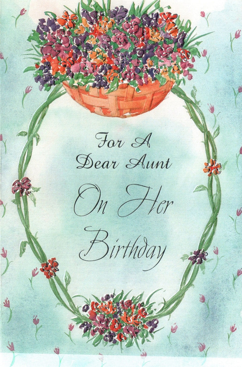 Birthday Card - A Dear Aunt - Shelburne Country Store