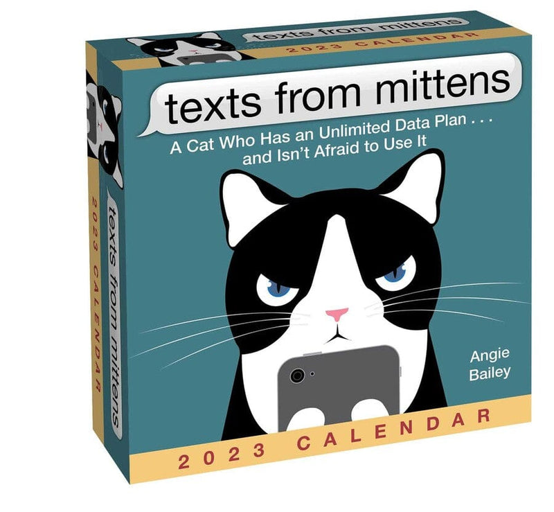 Texts from Mittens 2023 Day-to-Day Calendar A Cat - Shelburne Country Store