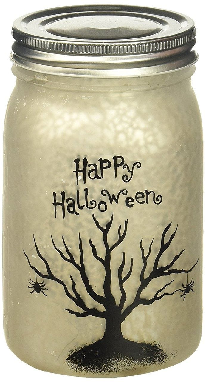 Witch Hallow Lit Text Jar - Shelburne Country Store