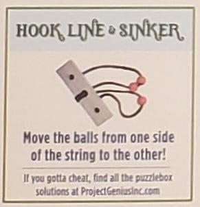Puzzlebox Brainteaser - Hook Line & Sinker - Shelburne Country Store