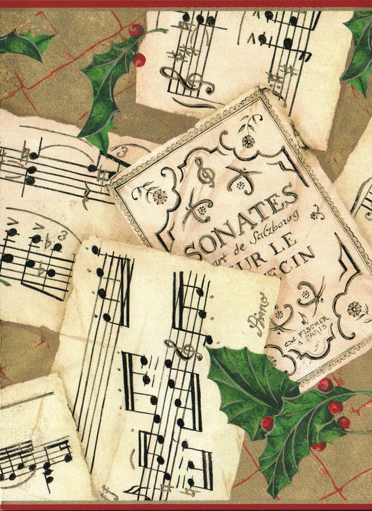 Christmas Card - Sheet Music - Shelburne Country Store