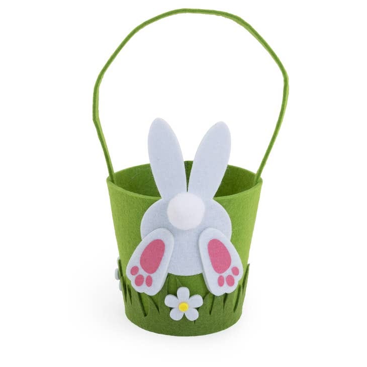 Bunny Butt Felt Easter Basket - Shelburne Country Store