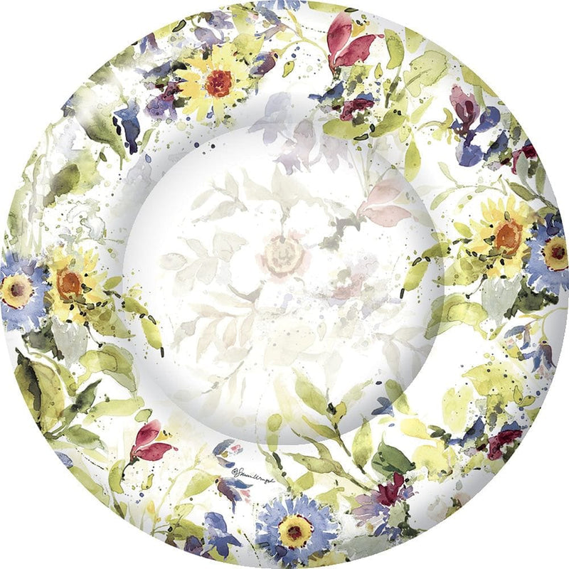 Packed Flowers Dinner Plates - Shelburne Country Store
