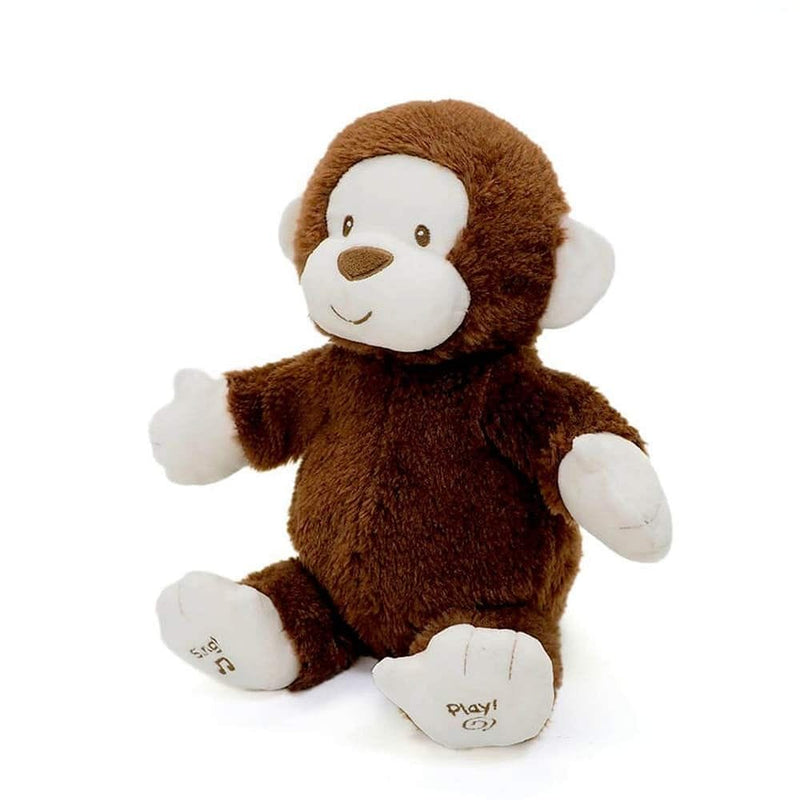 Animated Clappy Monkey Singing and Clapping Monkey - Brown - 12 inch - Shelburne Country Store