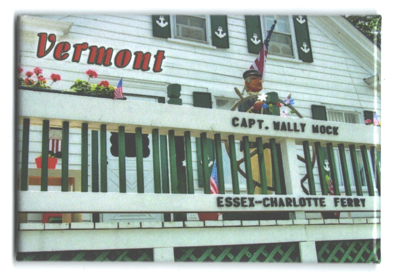 2 X 3 Charlotte Essex Ferry  Magnet - Shelburne Country Store