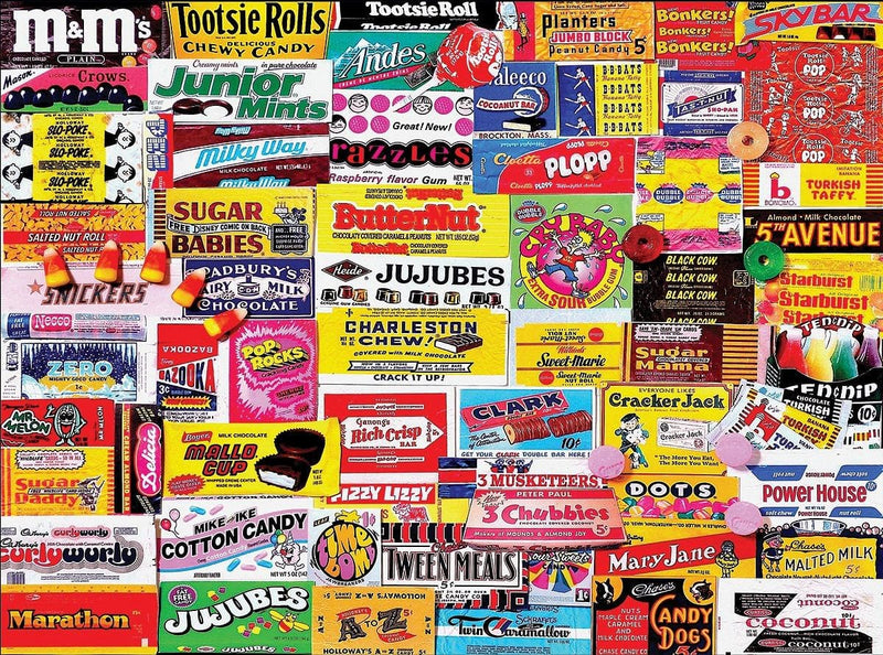 Candy Wrapper Puzzle - 1000 Piece - Shelburne Country Store