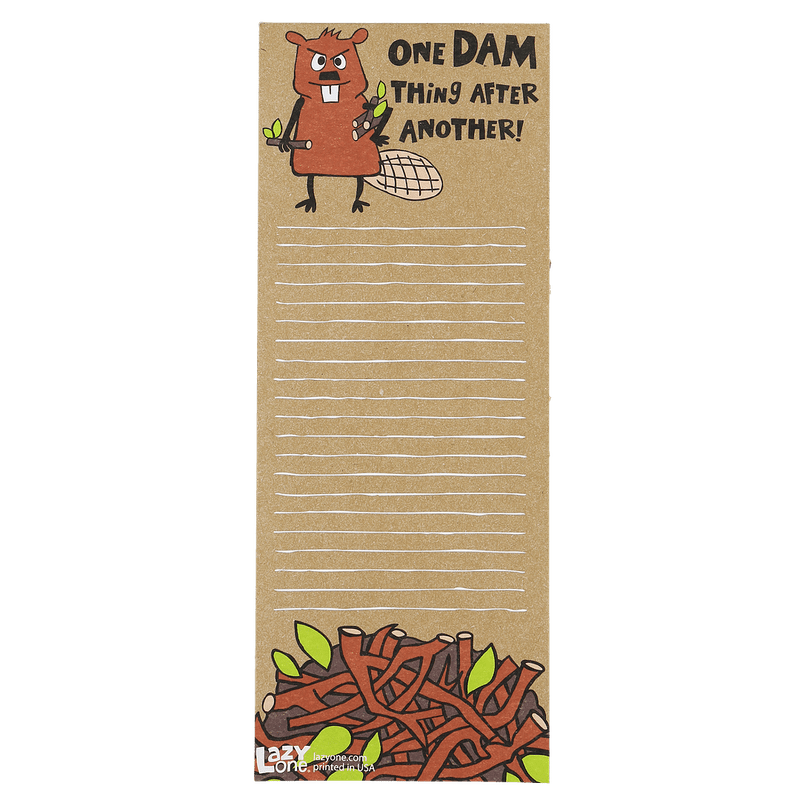 Magnetic Notepad - One Dam Thing after Another - Shelburne Country Store