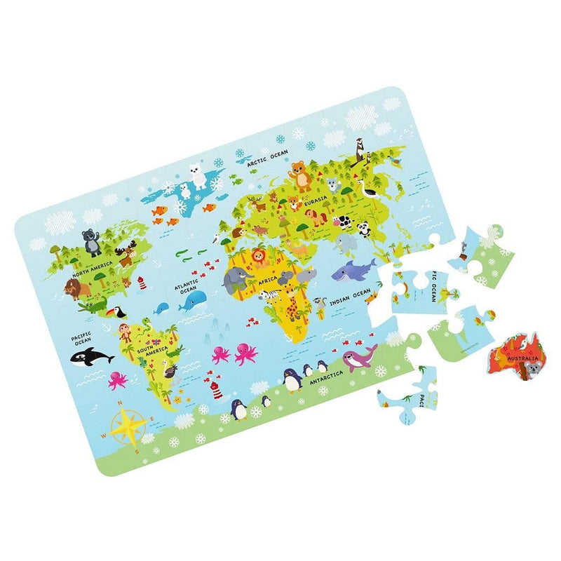 Little Game Squad - 57 Piece World Puzzle - Shelburne Country Store