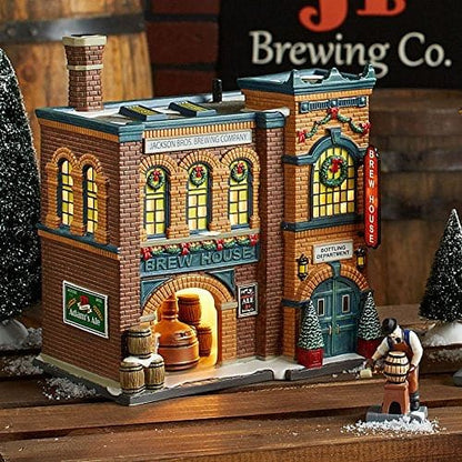 Department 56  Village Brew House Lit House, 8.11 Inch - Shelburne Country Store