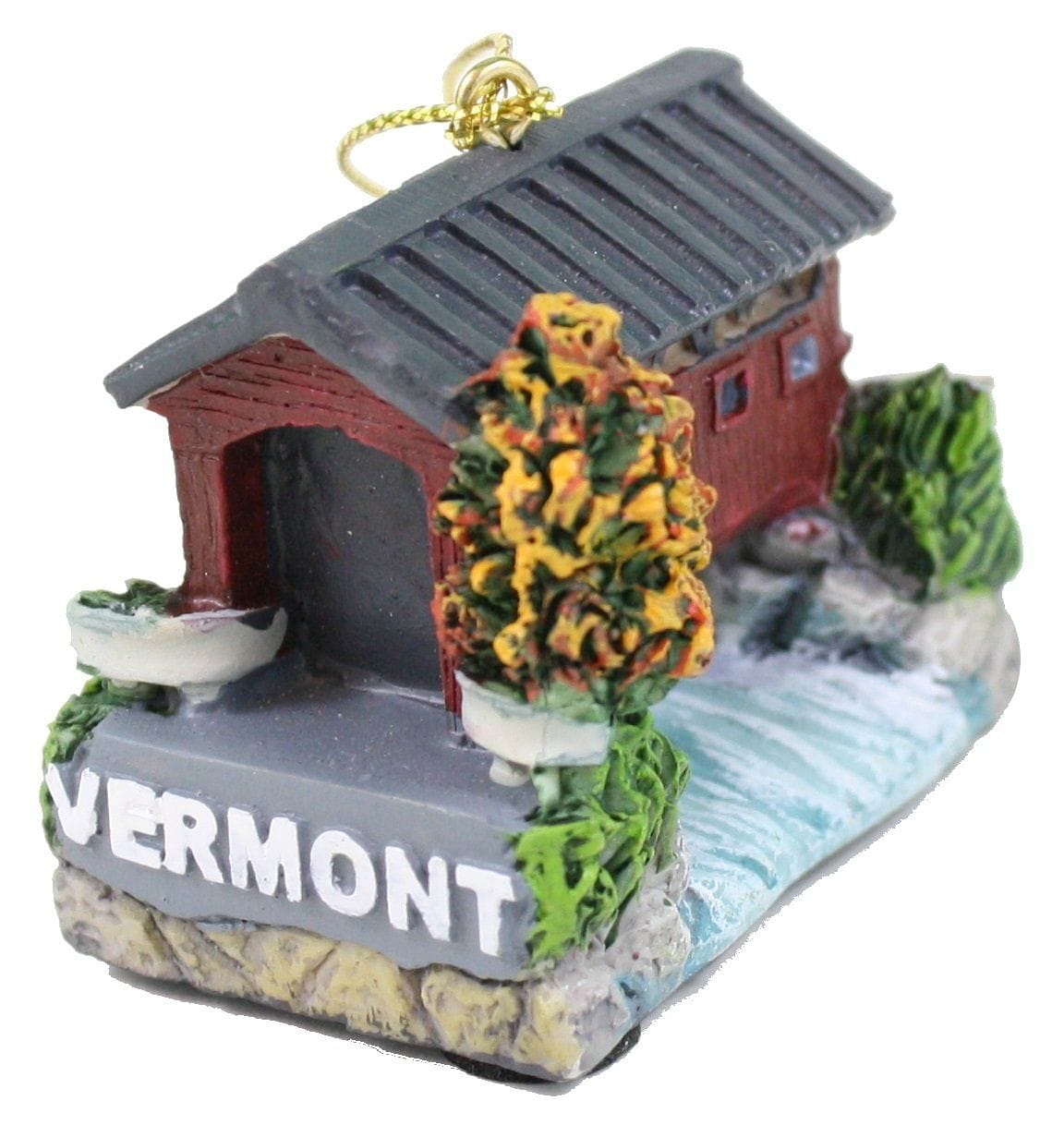 Covered Bridge Ornament - Shelburne Country Store
