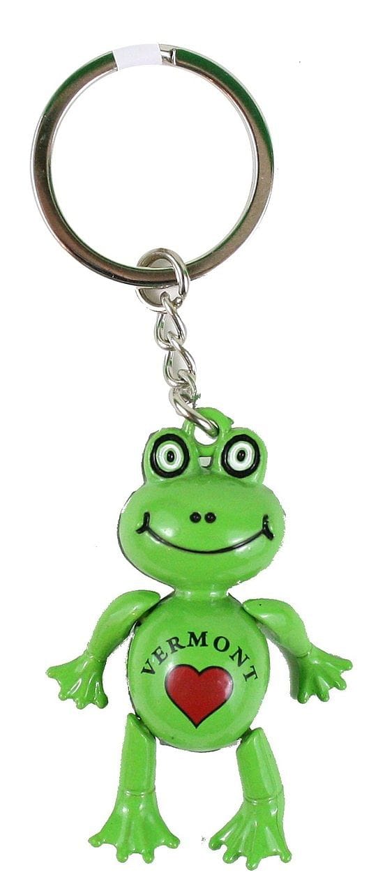 Frog Key Chain - Shelburne Country Store