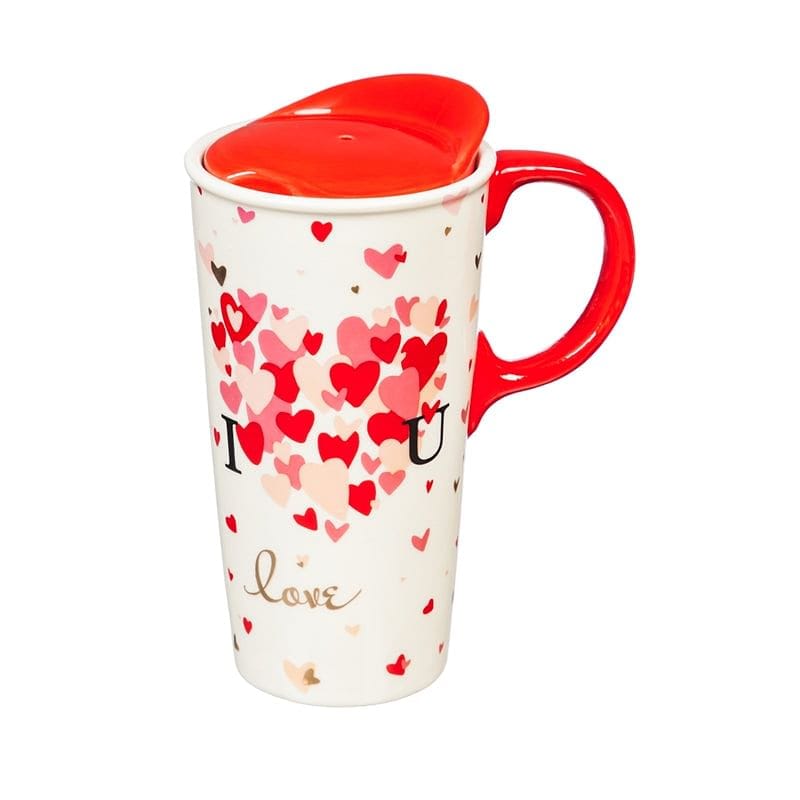 I LOVE You Travel Latte Cup - Shelburne Country Store