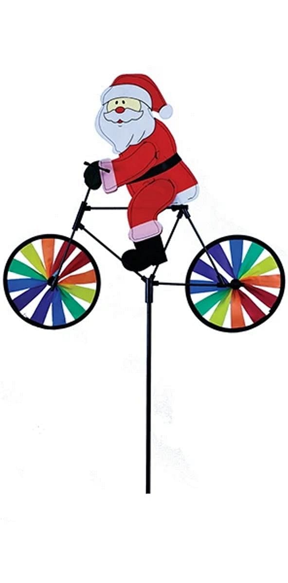 Christmas Yard Bike Spinner - - Shelburne Country Store