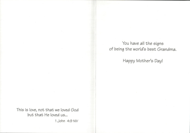 Mother's Day Card - 1 John 4:9 - Shelburne Country Store