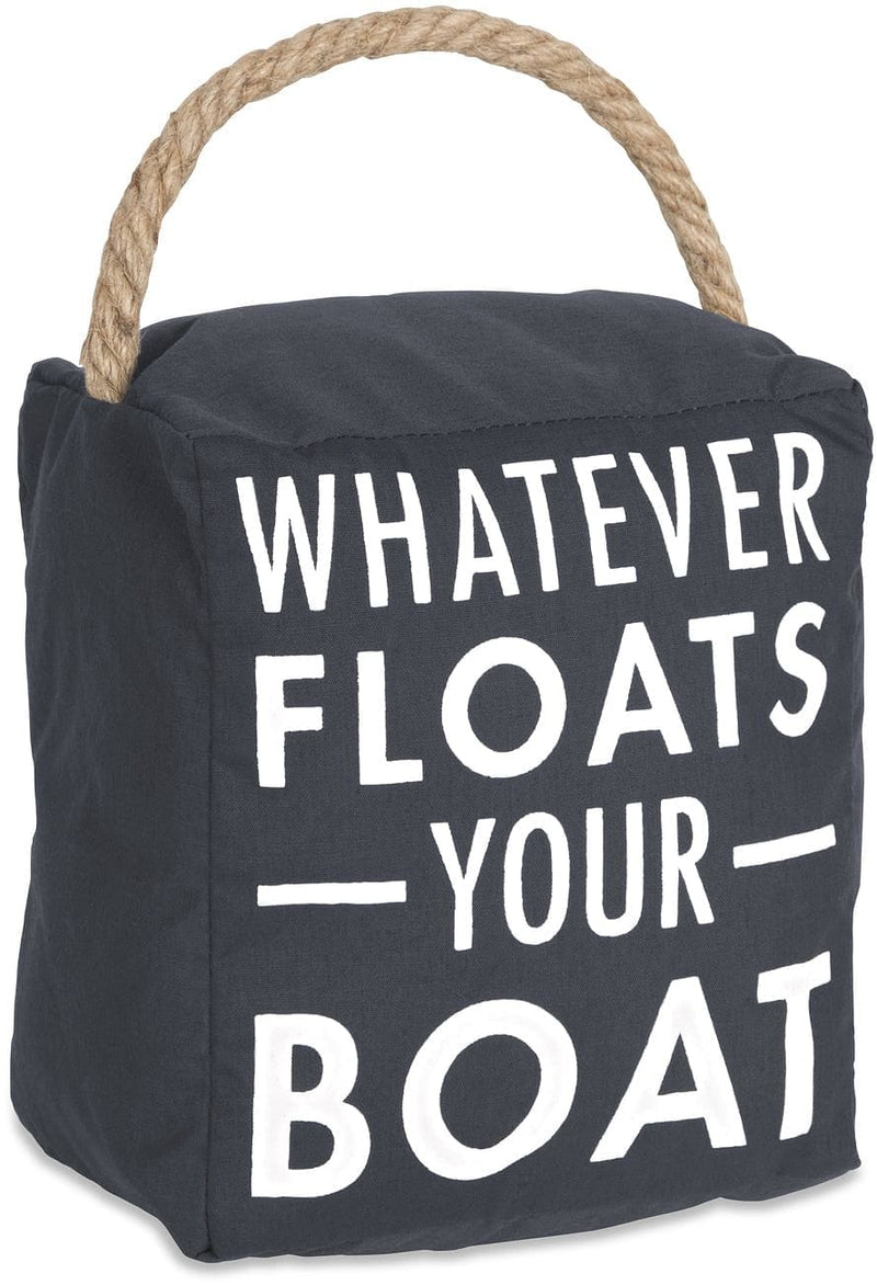 Whatever Floats Your Boat - 5" x 6" Door Stopper - Shelburne Country Store