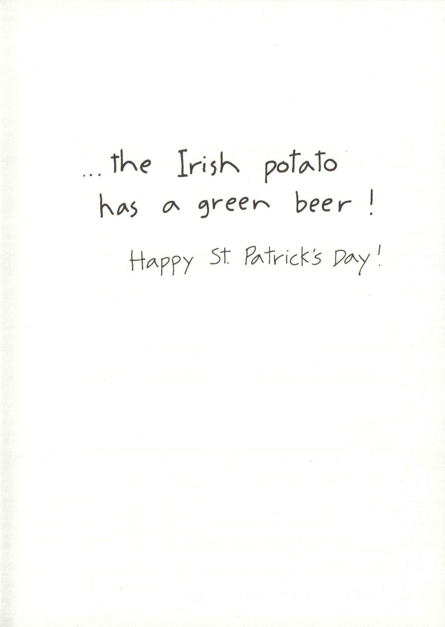 St. Patrick's Day - Irish Potato - Shelburne Country Store