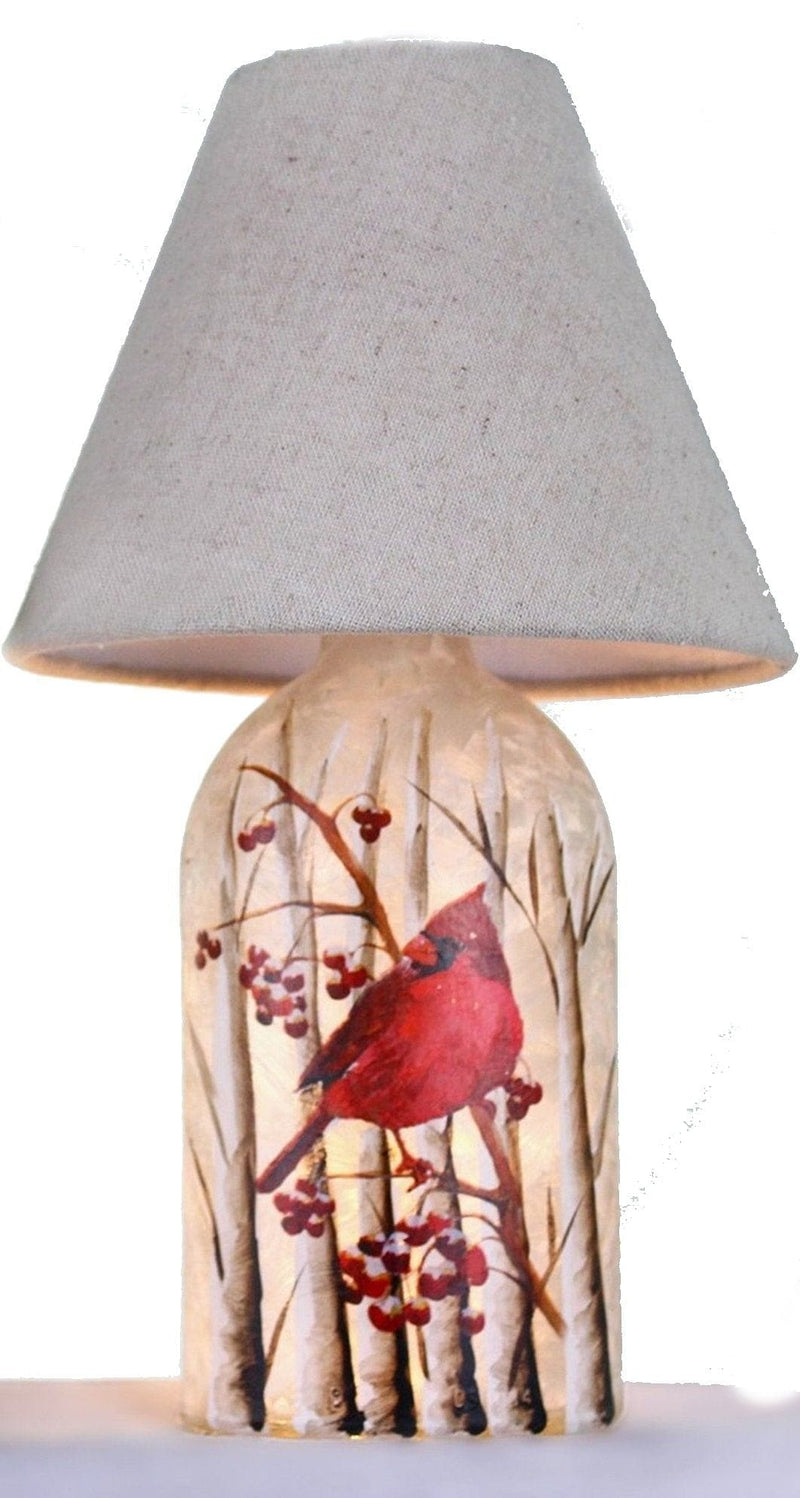 Lit Bottle With Shade - Cardinal - - Shelburne Country Store