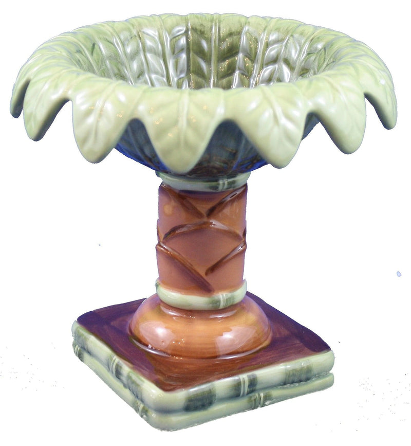3D Palm Leaf Compote - Shelburne Country Store
