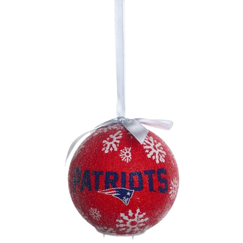 New England Patriots LED Ornament Red - Shelburne Country Store