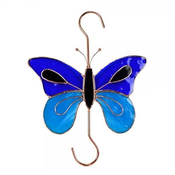 Dark & Light Blue Butterfly Hook - Shelburne Country Store