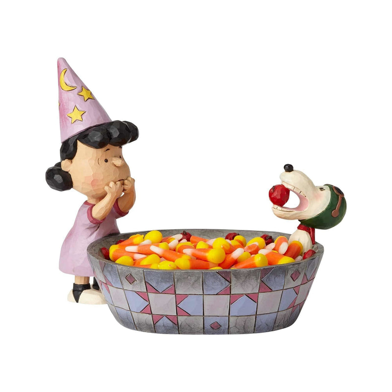 Lucy and The Red Baron Halloween Candy Dish - Shelburne Country Store