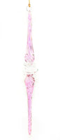 Eleagant Stacked Egyptian Glass Icicle -  Pink - Shelburne Country Store