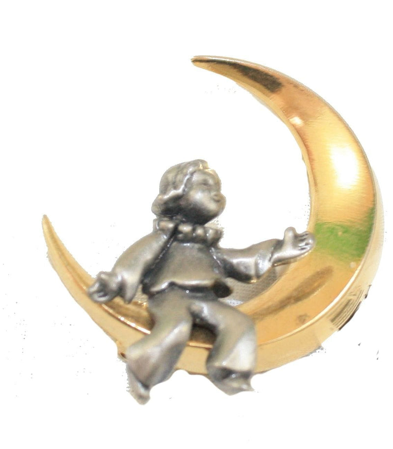 Gold Sliver Moon with silver child - Shelburne Country Store