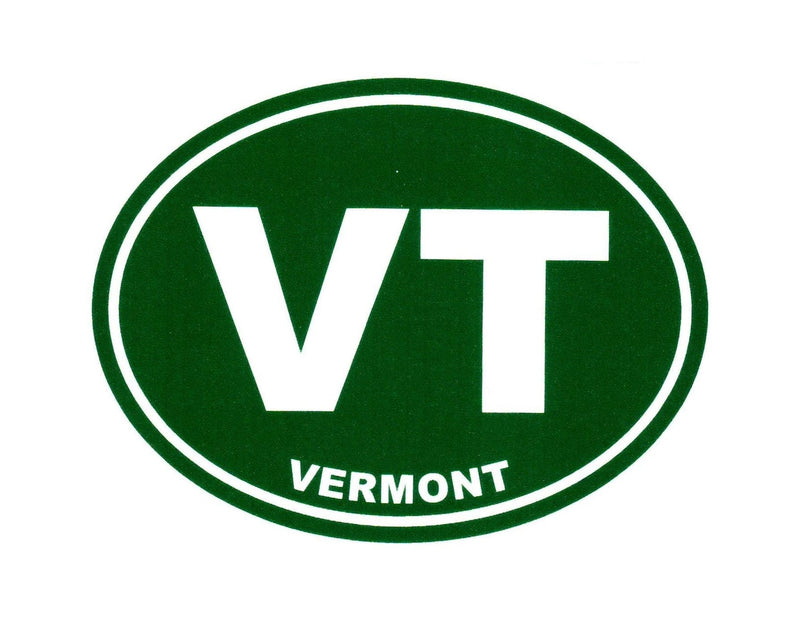 Vermont Green Euro Sticker - Shelburne Country Store