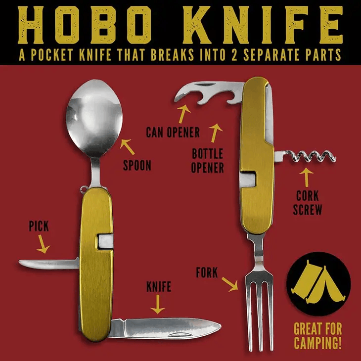 Hobo Knife - Pocket Camping Knife - Shelburne Country Store