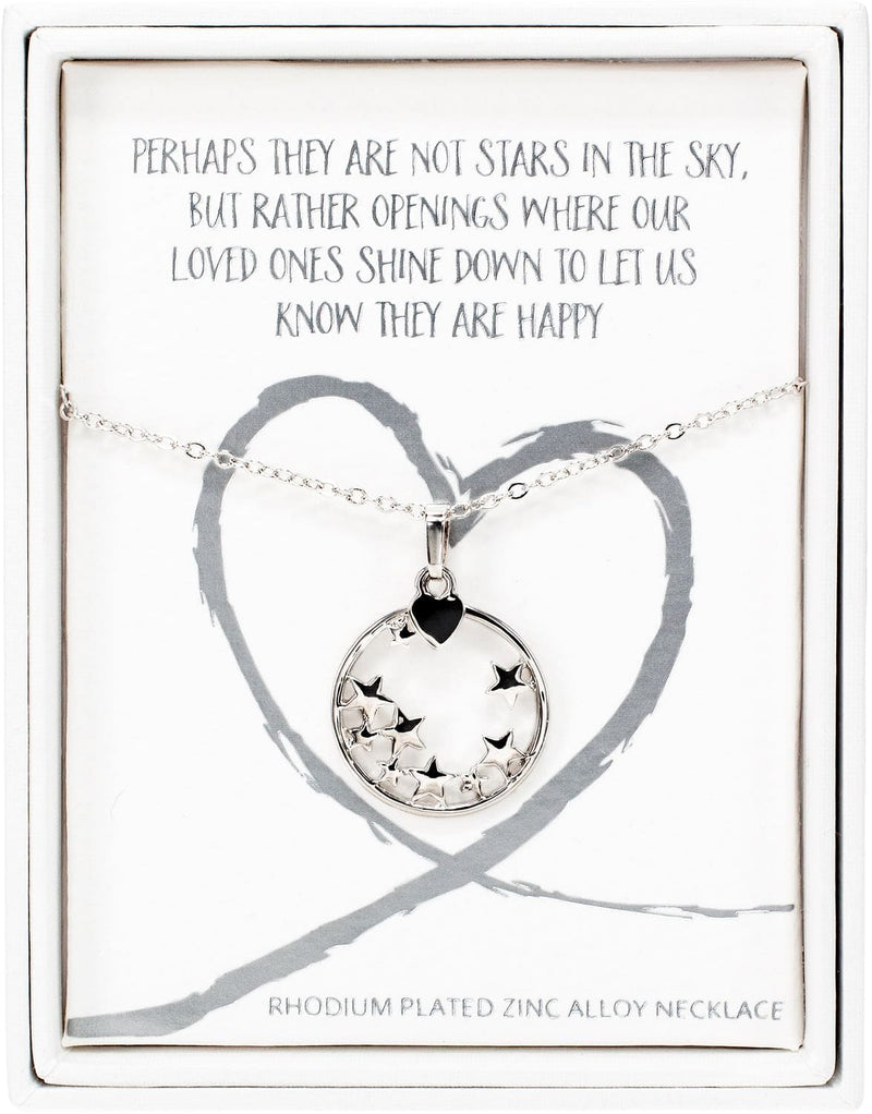 FIH - Stars in the Sky - 16"-18" Star  Memorial  Necklace - Shelburne Country Store