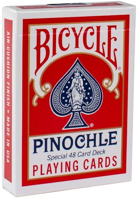 Bicycle Playing Cards Pinochle Game - Red - Shelburne Country Store
