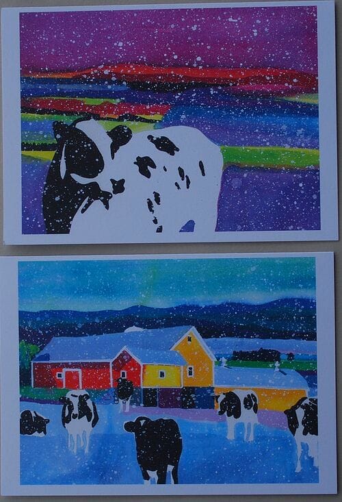 Woody Jackson Note Cards Set - Christmas - - Shelburne Country Store