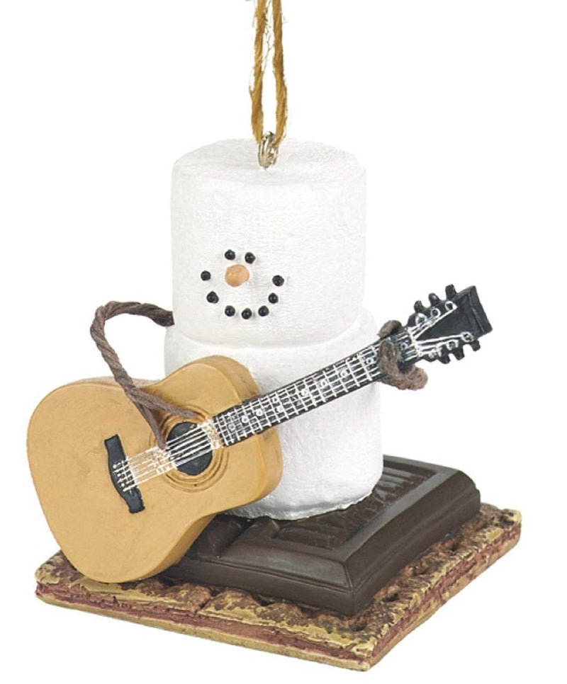 S'mores Guitar Ornament - Shelburne Country Store