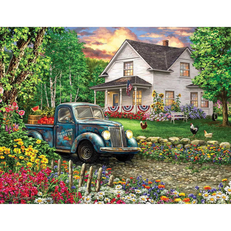 Simpler Times - 500 Piece Puzzle - Shelburne Country Store