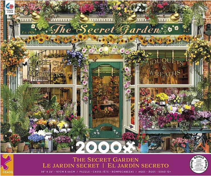 The Secret Garden 2000 Piece Puzzle - Shelburne Country Store