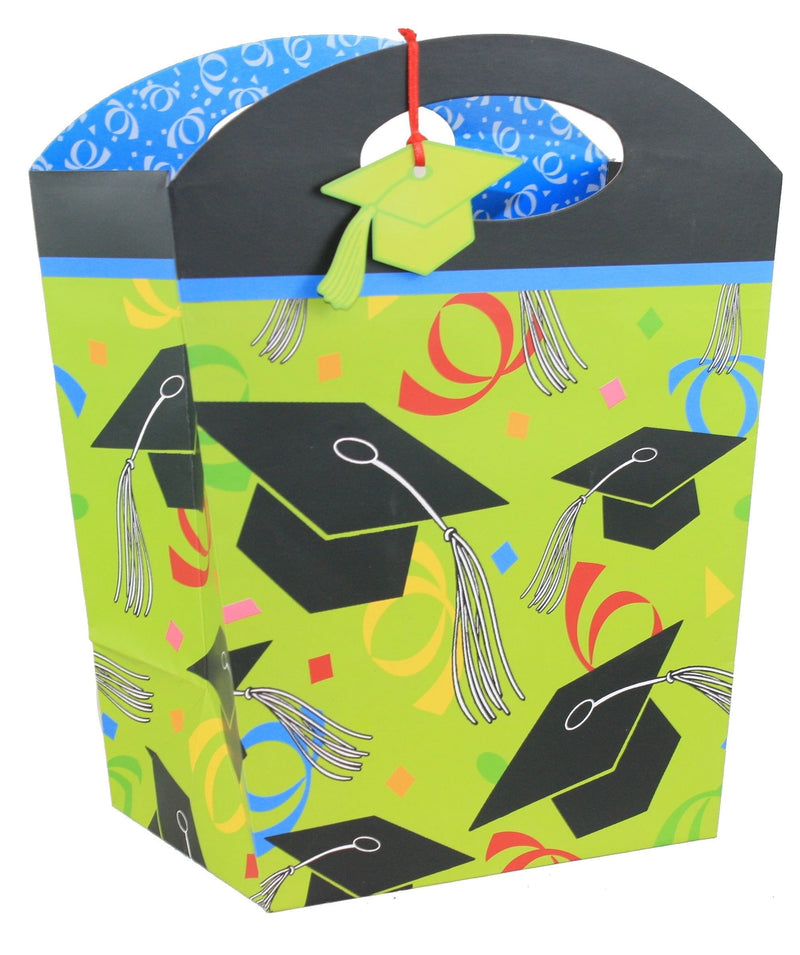 Graduation Cap Tote Style Gift Bag - Shelburne Country Store