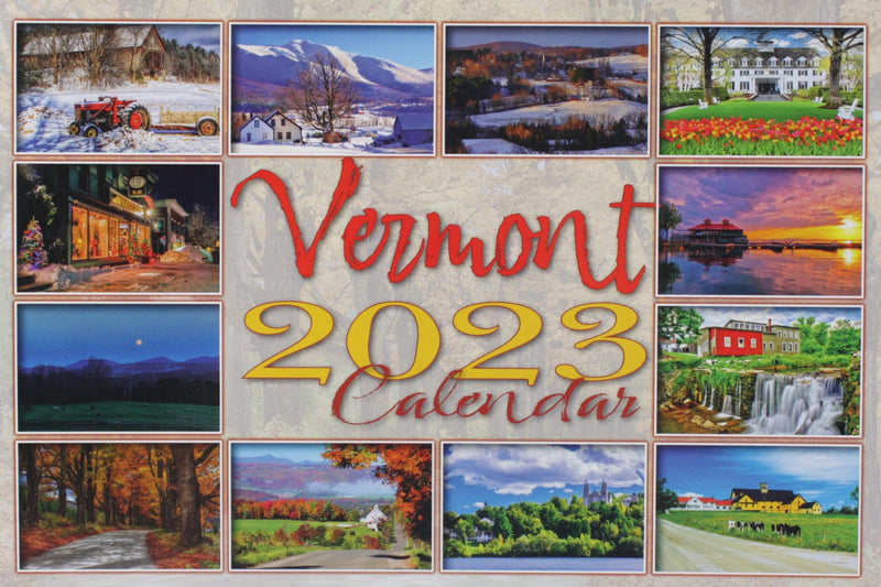 2023  Scenic Vermont Calendar - Shelburne Country Store