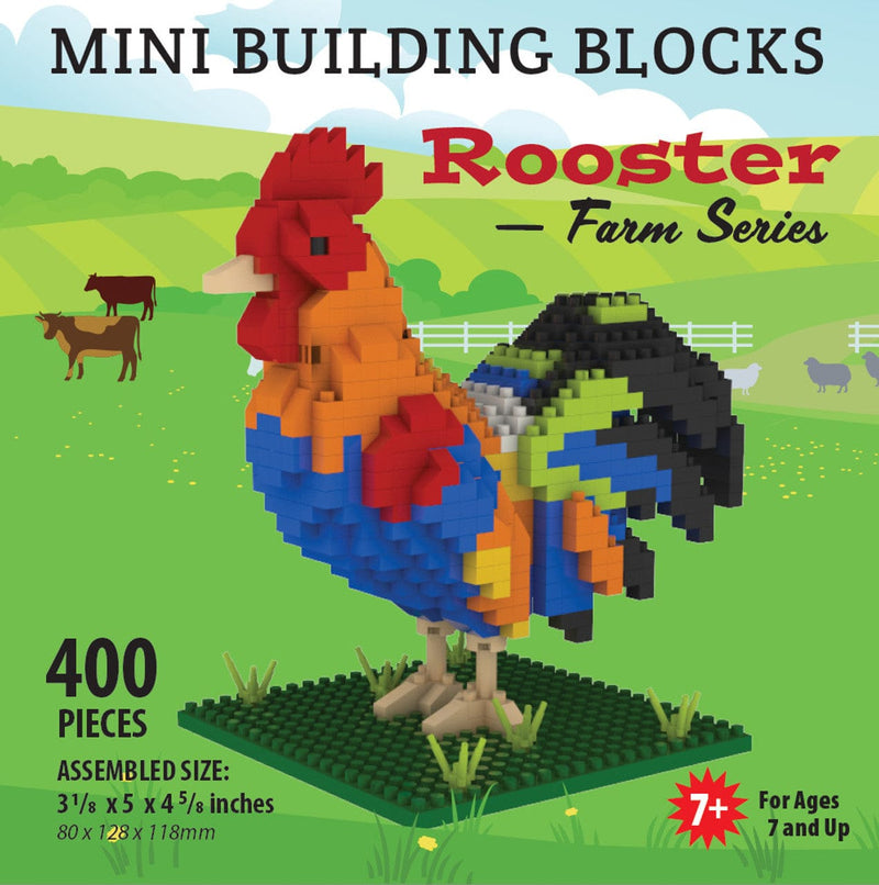 Mini Building Blocks - Rooster - Shelburne Country Store